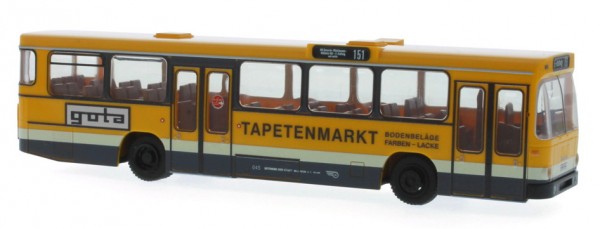 Rietze 72343 MAN SL 200 Mülheimer Verkehrsgesellschaft "Gota Tapetenmarkt"