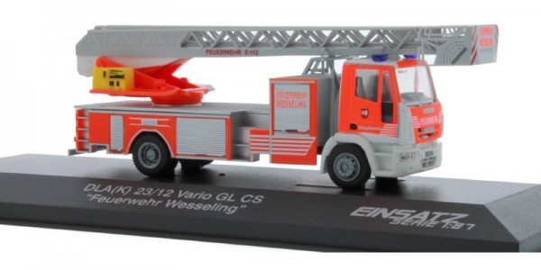 Rietze 68569 Feuerwehr Wesseling Magirus DLK 32